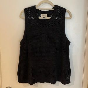 Universal Thread Black Knit Top